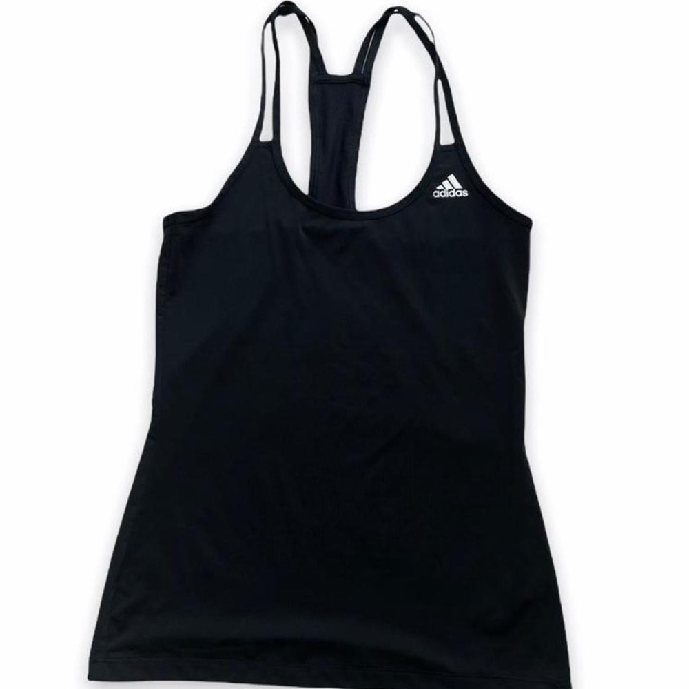 Adidas Women's Black Racerback Tank Top
